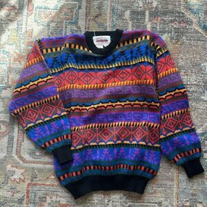 Obermeyer Mens Ski Sweater size L Vintage